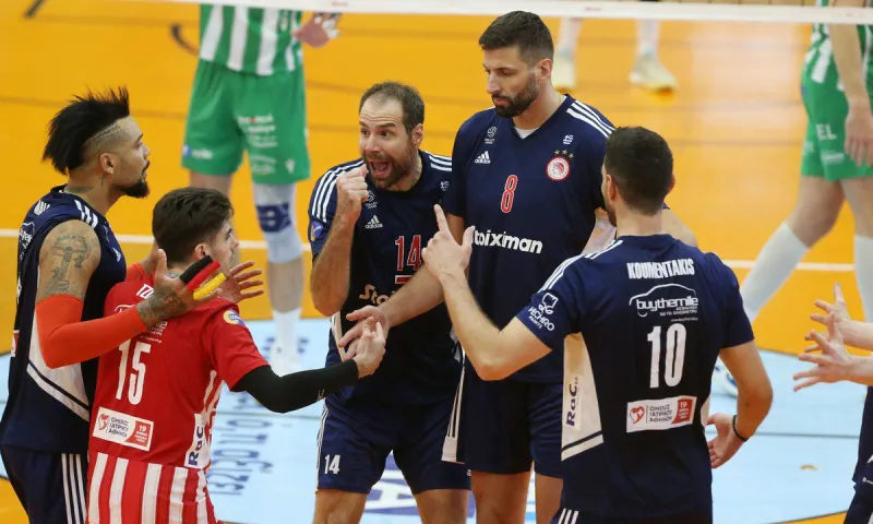 Παναθηναϊκός - Ολυμπιακός 1-3: Επική ανατροπή και πρόκριση στον τελικό του CEV Challenge Cup