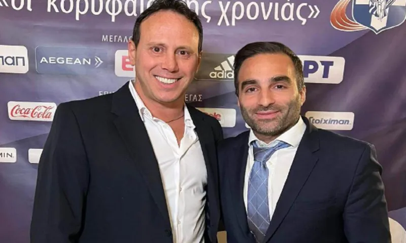 Κώστας Κεντέρης και Θανάσης Ζαννιάς στην γιορτή του ΣΕΓΑΣ