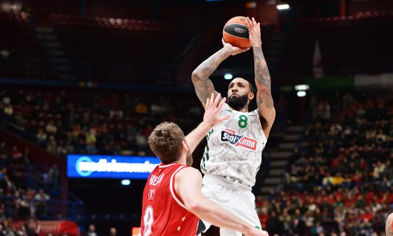 Αρμάνι Μιλάνο- Παναθηναϊκός 78-76: Πάλεψε αλλά λύγισε
