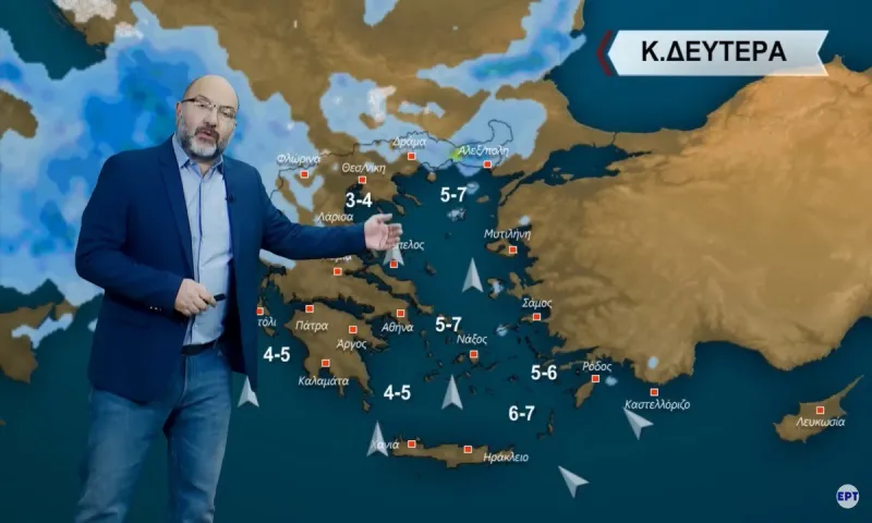Καιρός: Καθαρά Δευτέρα με χαμηλές θερμοκρασίες σύμφωνα με τον Αρναούτογλου - Που θα βρέξει