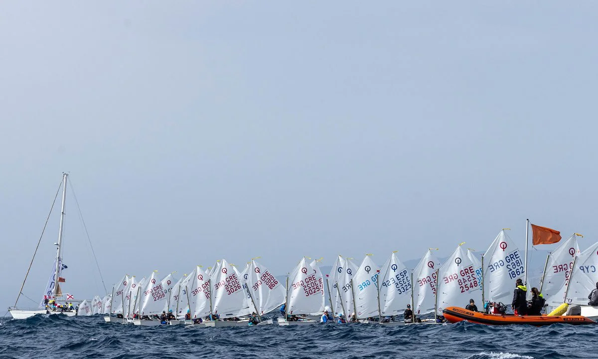 8o Κύπελλο Optimist - Τρόπαιο Νίκος Σαρικαβάζης: «Χρυσό» για τον Ν.Ο.Π.Φ.