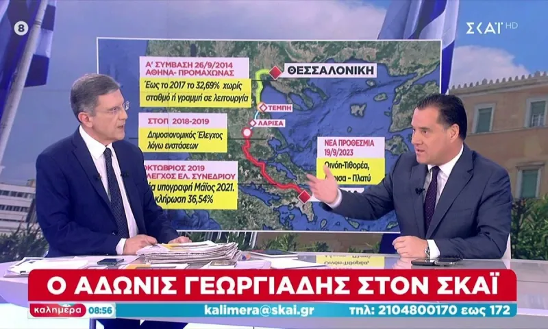 Τραγωδία στα Τέμπη: Ο Άδωνις Γεωργιάδης «κόβει», ο Κυριάκος Μητσοτάκης «ράβει» (vids)