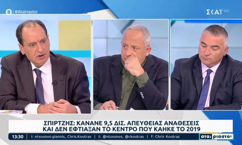 Στον ΣΚΑΪ ήθελαν να κόψουν άρον άρον όσα έλεγε ο Σπίρτζης – Τα όσα είπε κάνουν «Σταθμάρχη» την ίδια την Κυβέρνηση (vid)
