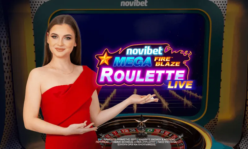 H Novibet Mega Fire Blaze Roulette είναι γεγονός!