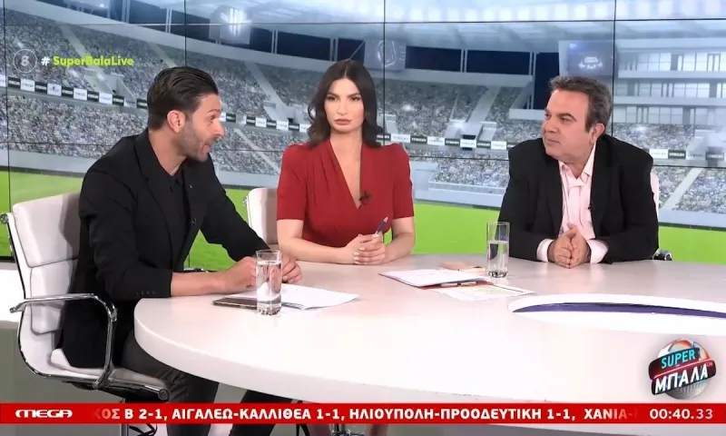 Κάτι έπαθε ο Ηλίας Σπάθας – Με εξαίρεση την κόκκινη του Μπίελ, είχε μόνο καλά να πει για τη διαιτησία! (vid)
