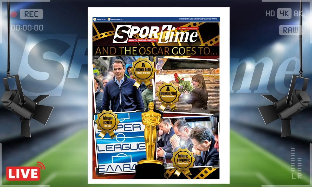 e-Sportime (14/3): Κατέβασε την ηλεκτρονική εφημερίδα – Η απονομή των Όσκαρ