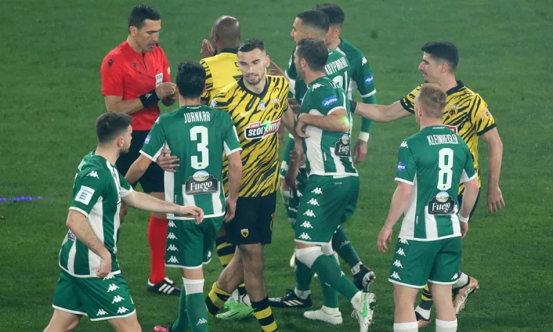 AEK - Παναθηναϊκός: Πως το πέναλτι έγινε επιθετικό φάουλ, χωρίς VAR!