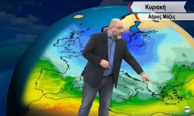 Καιρός: Ο Αρναούτογλου μιλάει για ηλιοφάνεια και την Κυριακή (26/3) - Πού θα βρέξει το πρωί