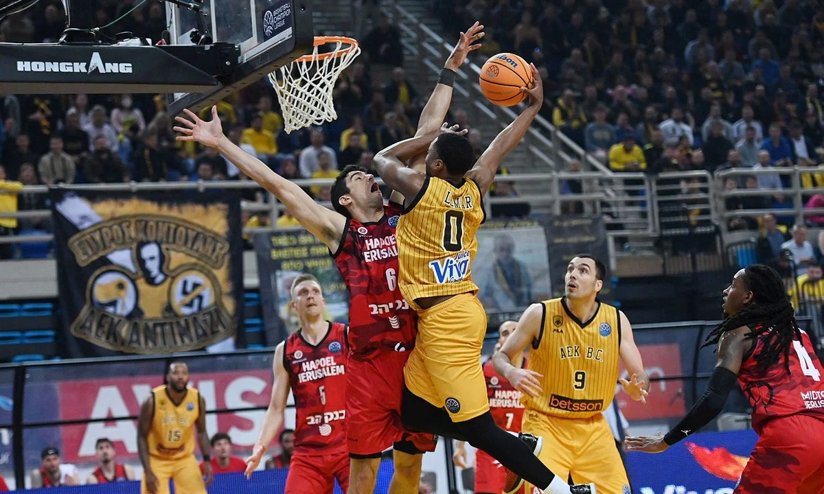 ΑΕΚ - Χάποελ Ιερουσαλήμ 94-78: Με μια «γεμάτη» εμφάνιση η Ένωση επικράτησε άνετα στα «Λιόσια» και ισοφάρισε τη σειρά των «8» στο BCL σε 1-1.