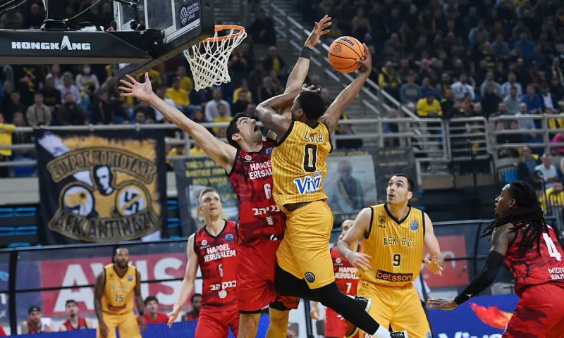 ΑΕΚ - Χάποελ Ιερουσαλήμ 94-78: «Εκρηκτική» εμφάνιση, 1-1 και τώρα στο Ισραήλ για την πρόκριση! (vids)
