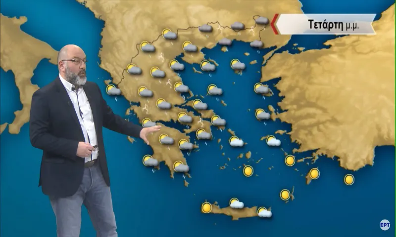 Καιρός: Αστάθεια την Τετάρτη (19/4) βλέπουν Αρναούτογλου και ΕΜΥ - Που θα βρέξει
