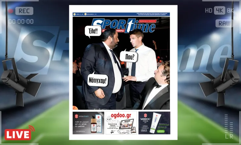 e-Sportime (19/4): Κατέβασε την ηλεκτρονική εφημερίδα – Τζέραρντ για Πειραιά ή Νότιγχαμ;