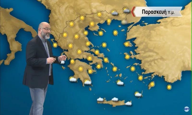 Καιρός: Καλοκαιρινό σκηνικό την Παρασκευή (21/4) βλέπουν Αρναούτογλου και ΕΜΥ (vid)