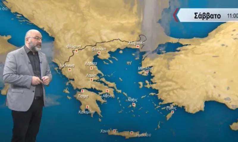 Καιρός με βροχές και καταιγίδες σε αρκετές περιοχές το Σάββατο (22/4), σύμφωνα με Αρναούτογλου και ΕΜΥ (vid)