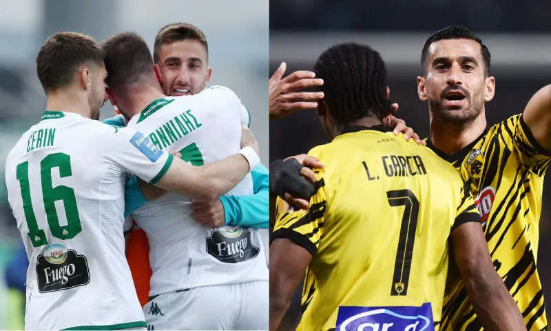 Βαθμολογία πλέι οφ Super League: Παναθηναϊκός και ΑΕΚ συνεχίζουν χέρι-χέρι - Το πρόγραμμα ως το τέλος