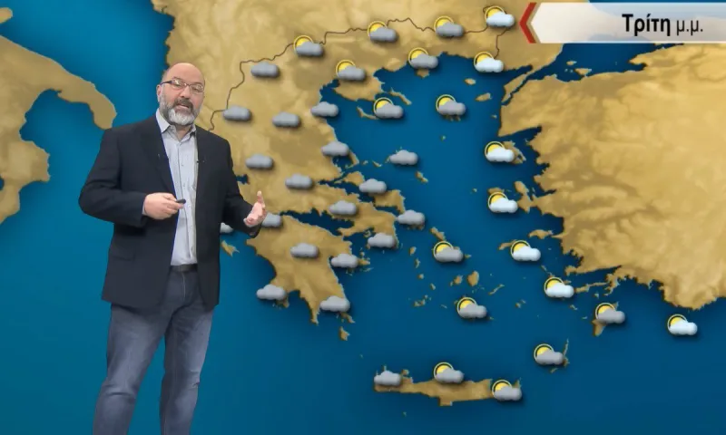 Καιρός: Μπόρες και βροχές προβλέπει ο Αρναούτογλου - Που θα έχουμε ισχυρά φαινόμενα