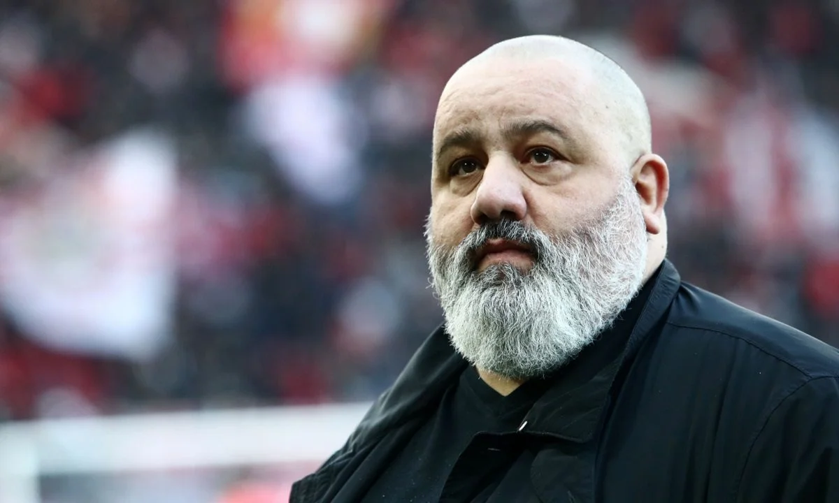 Ο Κώστας Καραπαπάς στο Ολυμπιακός - ΑΕΚ