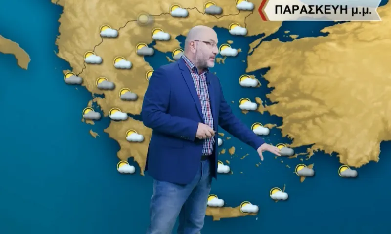 Συννεφιασμένος και βροχερός καιρός την Παρασκευή (5/5), λένε Αρναούτογλου και ΕΜΥ (vid)