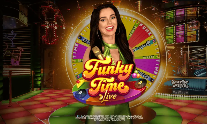 Funky Time: Νέο συναρπαστικό παιχνίδι στο live casino της Novibet