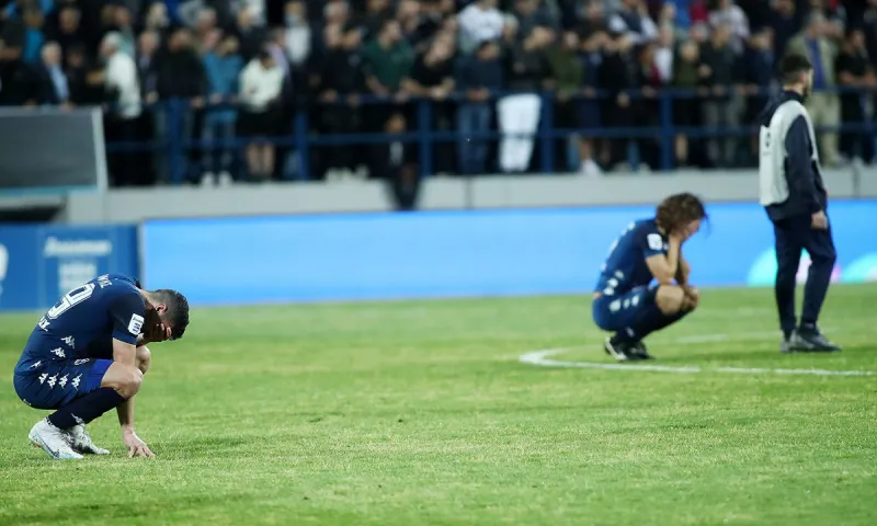 Ιωνικός - Λαμία: Τα δάκρυα των ανθρώπων των γηπεδούχων