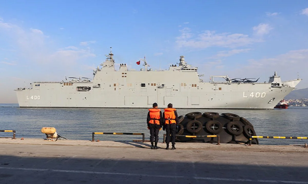 Τουρκία: Οι Τούρκοι βγάζουν το TCG ANADOLU σε Αιγαίο και Ανατολική Μεσόγειο στις αρχές Ιουνίου με πάνω από 100 τουρκικά πολεμικά πλοία.