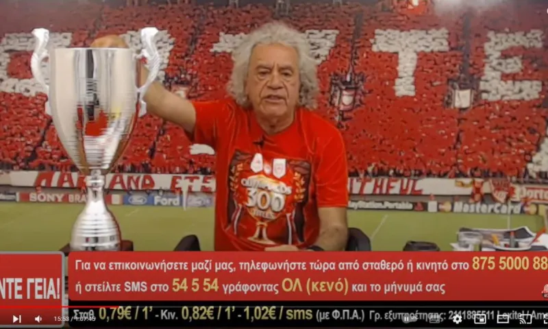 Ο Τάκης Τσουκαλάς είναι έξαλλος με το πόσους τίτλους λέει πως έχει ο Παναθηναϊκός (vid)
