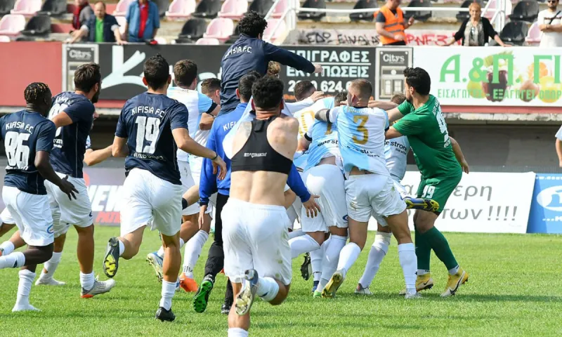 Super League 2: Διπλό ανόδου η Κηφισιά - Φιέστα στις Σέρρες