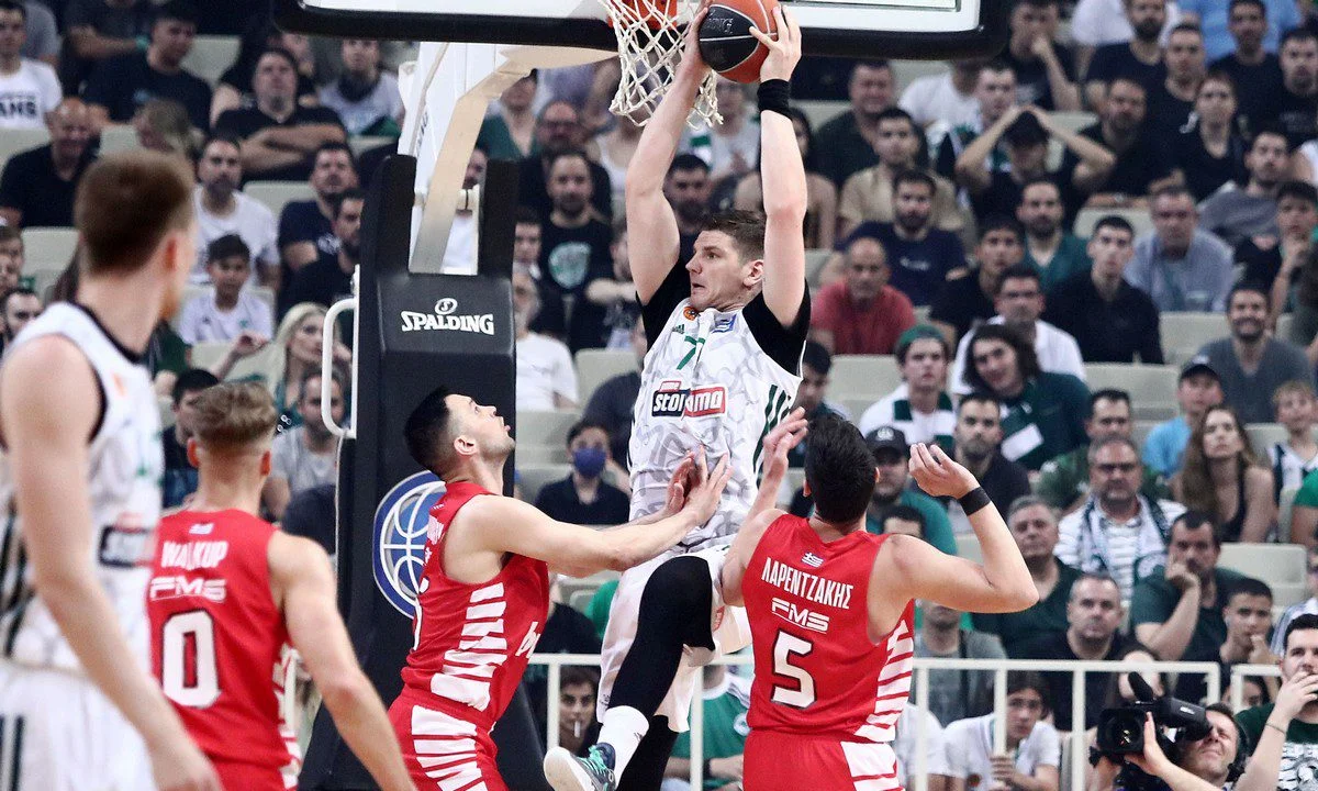 Παναθηναϊκός - Ολυμπιακός 67-65: Έσπασε το αρνητικό σερί - Οι «πράσινοι» έκαναν το 1-1