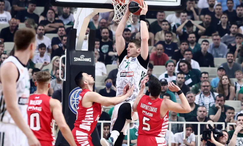 Παναθηναϊκός - Ολυμπιακός 67-65: Έσπασε το αρνητικό σερί - Οι «πράσινοι» έκαναν το 1-1