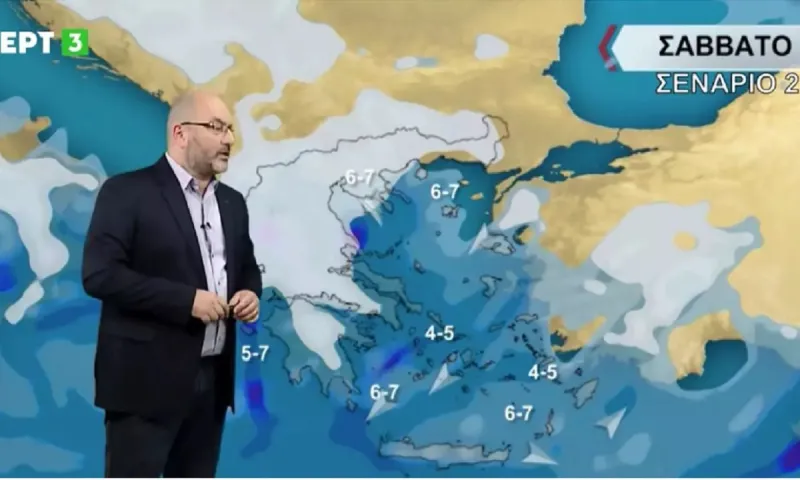 Οι δύο περιοχές που ο καιρός θα είναι βροχερός το Σάββατο (10/6), σύμφωνα με ΕΜΥ και Αρναούτογλου