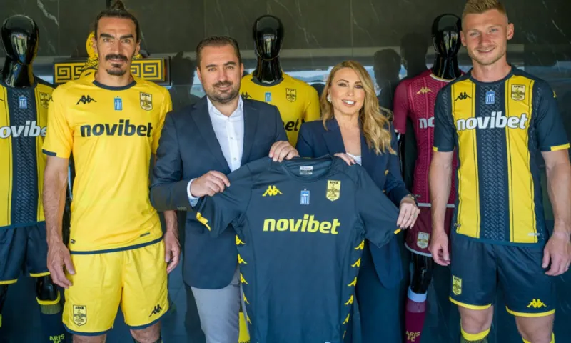 Η Novibet Μεγάλος Χορηγός της ΠΑΕ ΑΡΗΣ για τα επόμενα τρία χρόνια