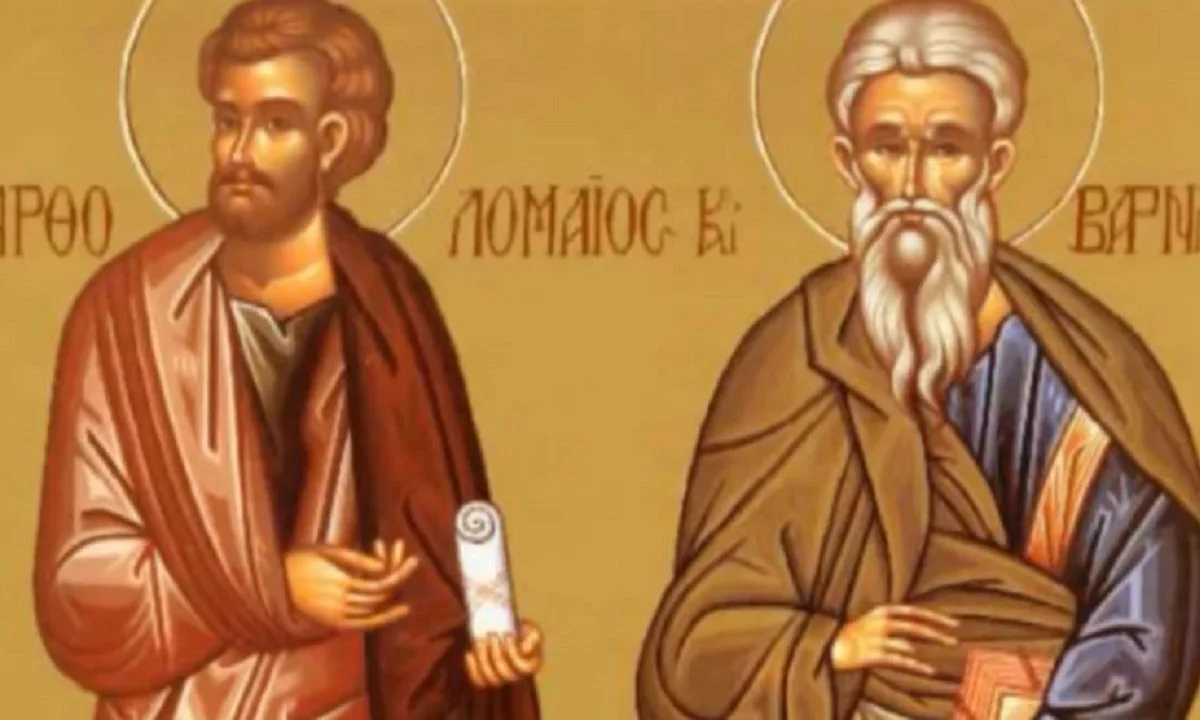Εορτολόγιο Κυριακή 11 Ιουνίου: Ποιοι γιορτάζουν σήμερα