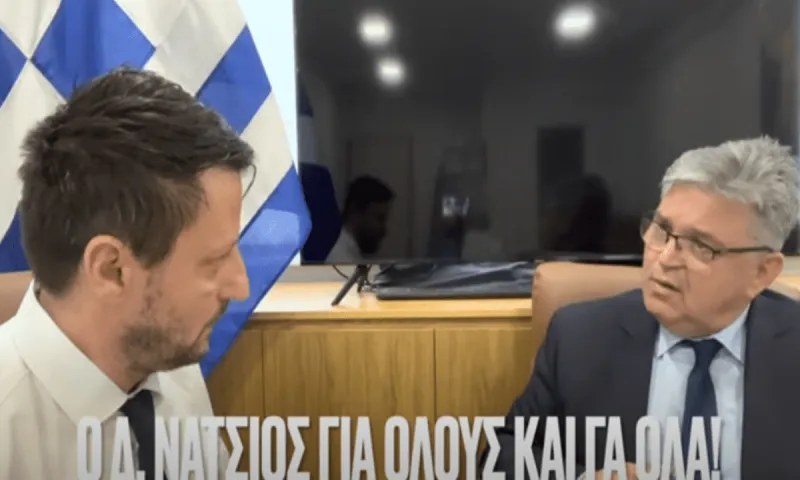 Δημήτρης Νατσιός: Μια συνέντευξη ποταμός - «Η ΝΙΚΗ δεν έχει φωτοστέφανα, άλλα ακάνθινα στεφάνια» - «Απόλυτος σεβασμός στον Αρχιεπίσκοπο»