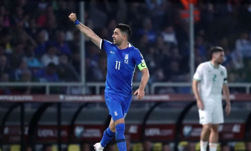 Ελλάδα - Ιρλανδία 2-1: Μαγικός Μπακασετας «καθάρισε» για την εθνική