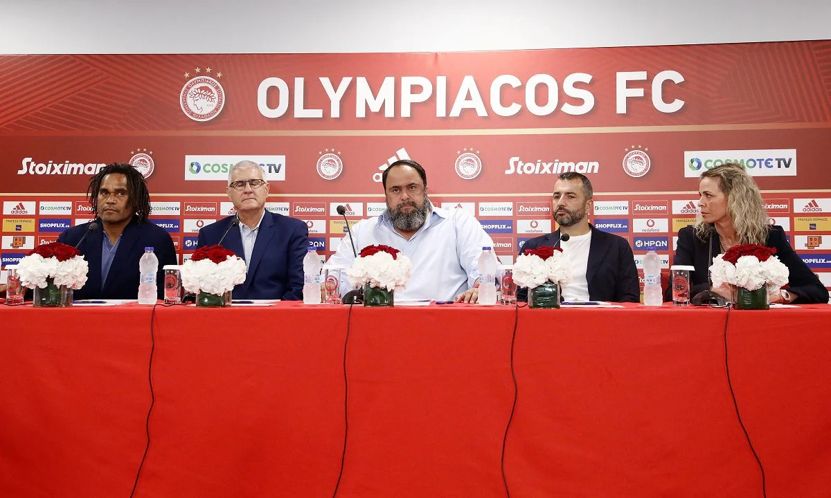 Βαγγέλης Μαρινάκης: «Τη σήψη στο ελληνικό ποδόσφαιρο βλέπει και ο Κυριάκος Μητσοτάκης», είπε στην παρουσίαση Κορδόν και Μαρτίνεθ (vid)
