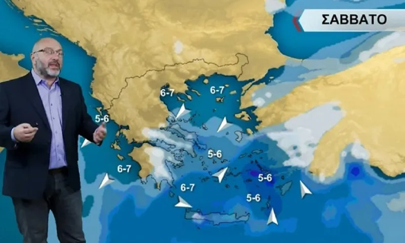 Καιρός για μπάνιο το Σάββατο (1/7), αλλά οι βροχές, βροχές λένε Αρναούτογλου και ΕΜΥ (vid)