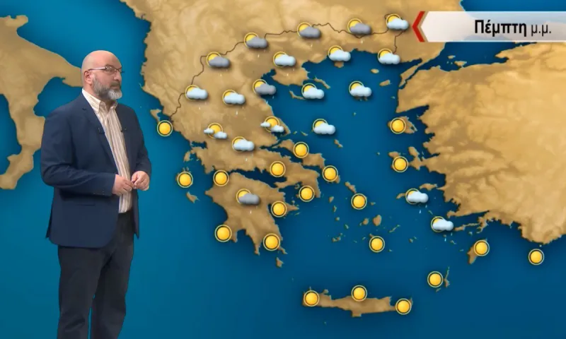 Καιρός: Ο Αρναούτογλου μιλάει για αστάθεια την Πέμπτη (6/7) - Ψηλά ο υδράργυρος