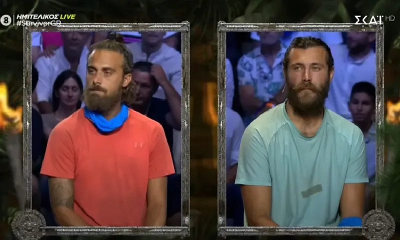 Survivor spoiler: Αυτή ήταν η διαφορά στην ψηφοφορία ανάμεσα σε Μπάρτζη και Μάριο Πρίαμο