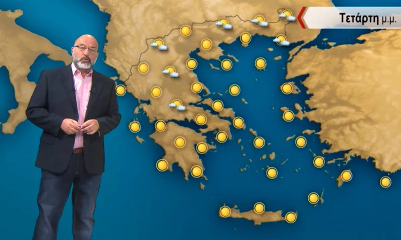 Καιρός: Ο Αρναούτογλου προειδοποιεί για την άνοδο της θερμοκρασίας - Αρχίζει ο καύσωνας την Τετάρτη
