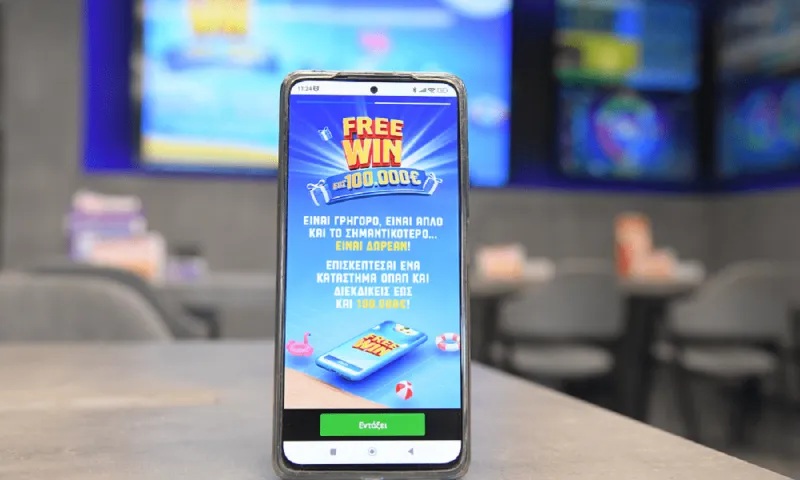 Ήρθε στα καταστήματα ΟΠΑΠ το FREEWIN μέσω του OPAP Store App!