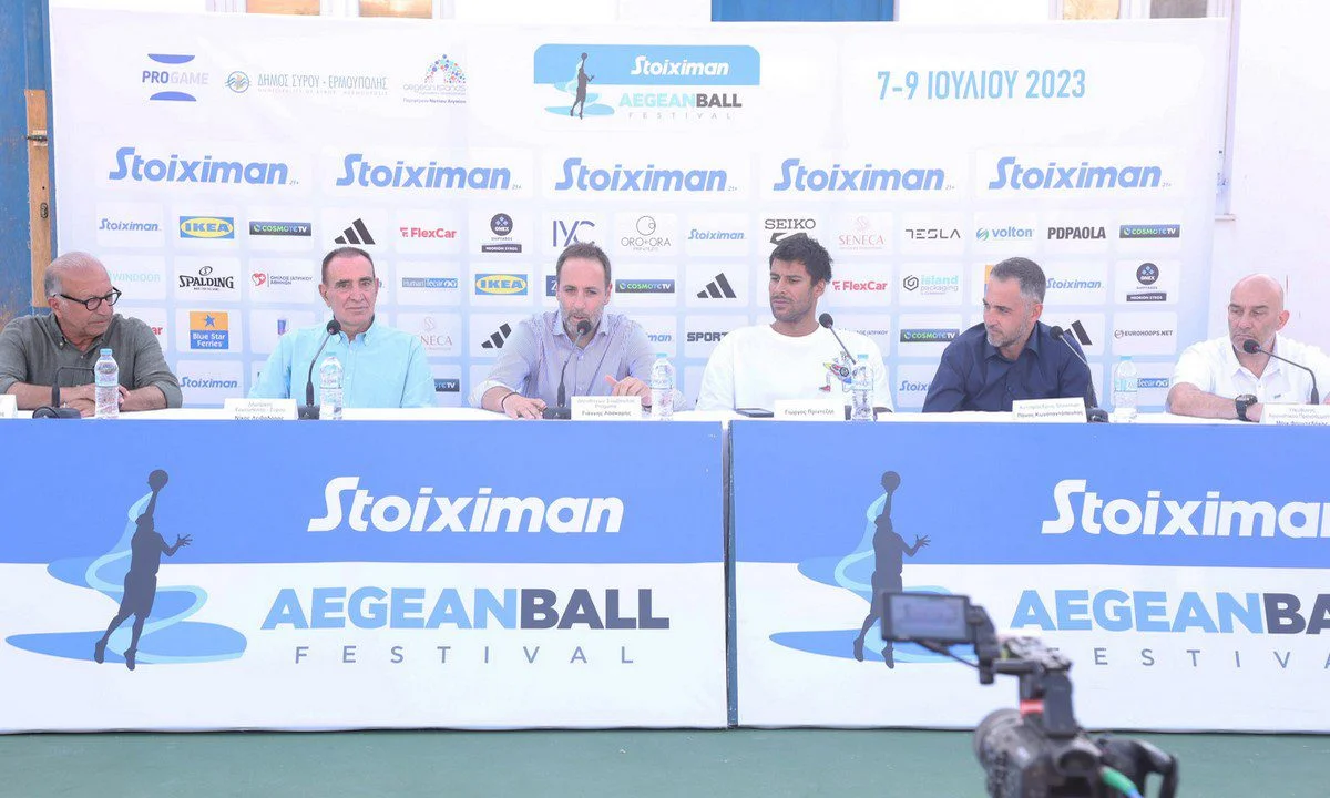 H Stoiximan στηρίζει για δεύτερη χρονιά το Stoiximan AegeanBall Festival