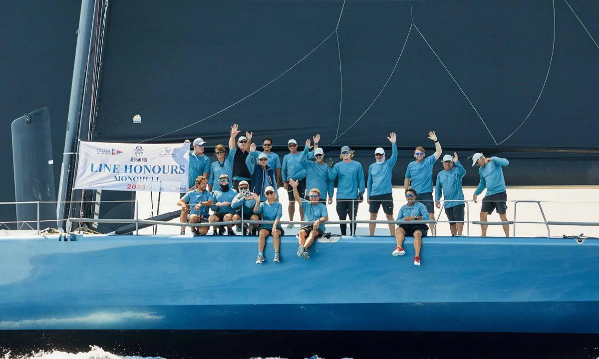 AEGEAN 600: Ασημένιο κύπελλο και ρεκόρ για το «LEOPARD 3», πρωτιά για το ελληνικό «Optimum S- Samos Steamship»