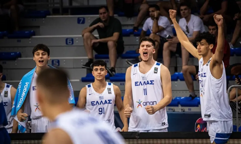 Ελλάδα - Δανία: Το κανάλι μετάδοσης του αγώνα για το Eurobasket U18