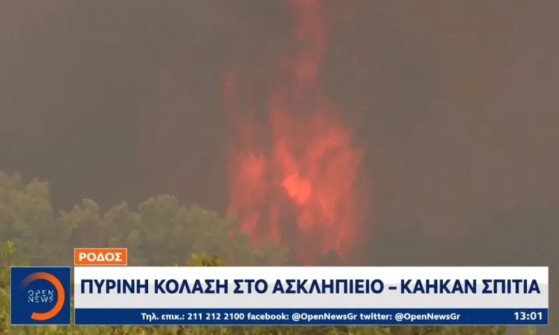 ΠΡΟΣΟΧΗ, ΠΑΤΩΣΑΜΕ! Ο Βορίδης χορεύει αμέριμνος – Κάτοικοι στη Ρόδο μιλούν για αδιαφορία και ανοργανωσιά – Βίντεο δείχνει αστυνομικούς να σταματούν υδροφόρες που πήγαιναν στις φωτιές