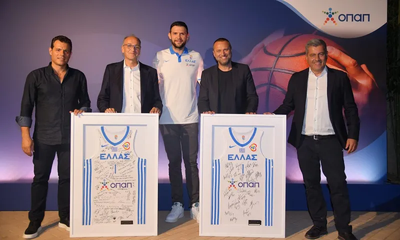 Με τη στήριξη του ΟΠΑΠ η Εθνική Ομάδα στο Παγκόσμιο Κύπελλο Μπάσκετ