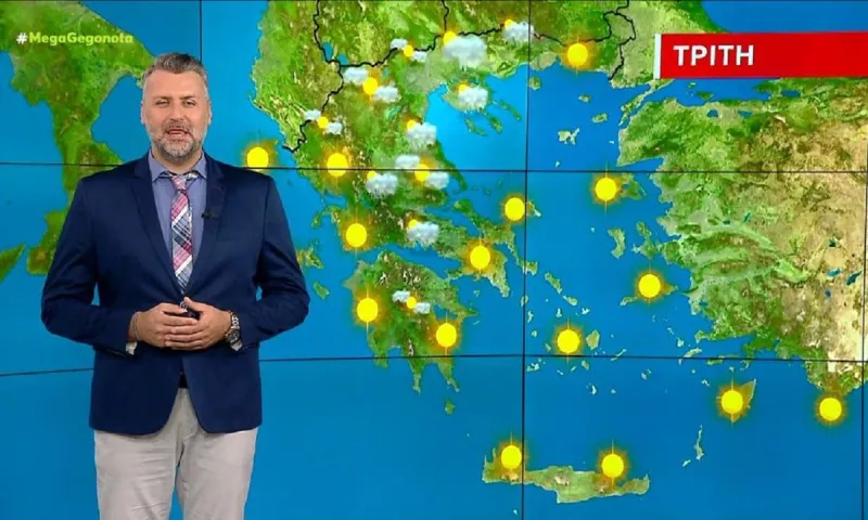 Καιρός: Με... κανονικές θερμοκρασίες μπαίνει Αύγουστος την Τρίτη (1/8)