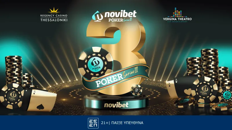 Novibet Poker Series #3: Άνοιξαν οι online εγγραφές – Online προκριματικά στην Novibet & Live Satellite στο Mont Parnes