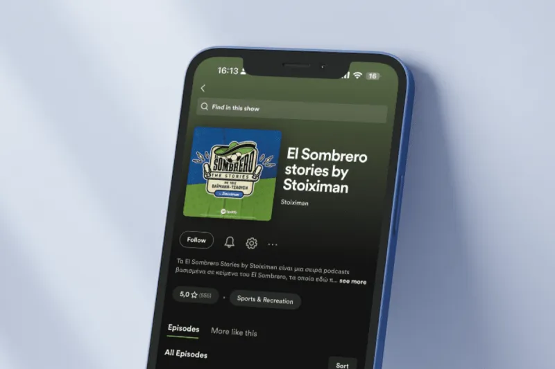Τα podcasts της Stoiximan σε συντροφεύουν και αυτή τη σεζόν!
