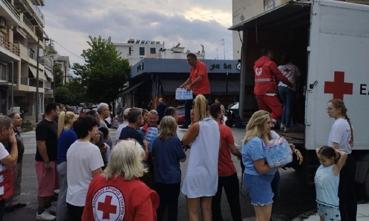 Μεγάλο «ευχαριστώ» από τον Ελληνικό Ερυθρό Σταυρό στον ΟΠΑΠ για την άμεση ανταπόκριση στη στήριξη των πλημμυροπαθών της Θεσσαλίας.