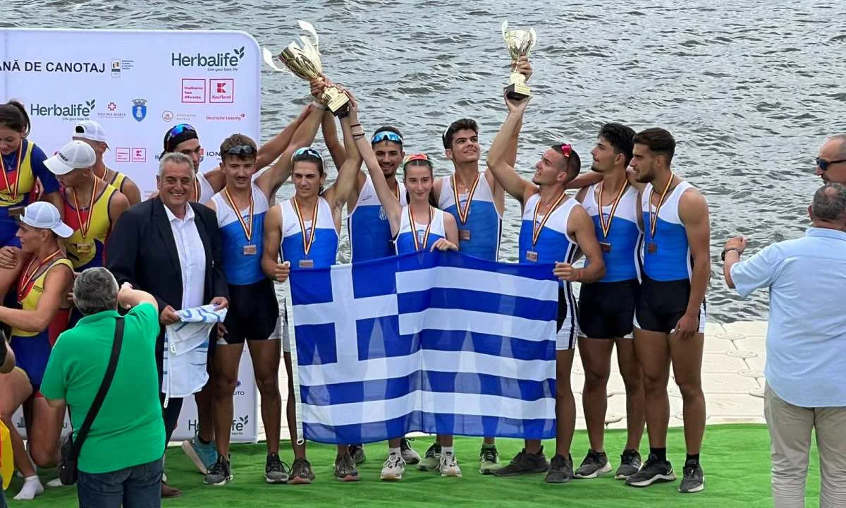 Κωπηλασία: Τα σάρωσε όλα η Ελλάδα στο Βαλκανικό. Πρώτη θέση στη γενική και στους άνδρες με 16 μετάλλια. Φινάλε με 8 Μετάλλια την Κυριακή.
